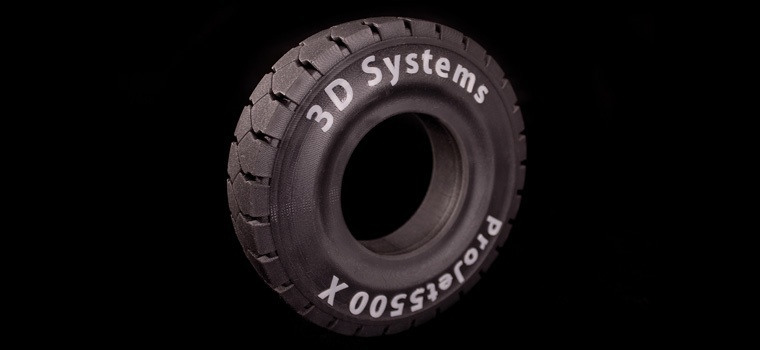 VisiJet CF-BK Black Rubber-like Material (MJP)